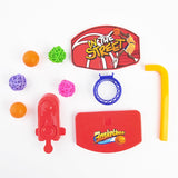 Funny Parrot Birds Toys Mini Basketball Hoop Basket Feste Shoot Toys for Parrot Intelligence Puzzle Game Chew Toys Pet Supplies