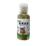 1 Bottle/bag Mint Leaf Powder Pet Cat Snacks Natural Cat Mint Powder Healthy Clean Teeth Cat Grass Powder Care Toys Pet Products