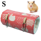 Hamster Cage Ferret Tunnel Hammock For Rat Warm Hamster Tube Toy Hanging Bed Cage For Hamster Rabbit Guinea Pig Small Animals