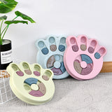 Dog educational toy slow feeder interactive increase puppy IQ food dispenser slow eating non-slip bowl pet dog training toy bowl