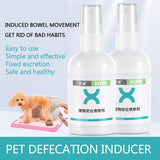 Pet cat and dog inducer for urination and defecation toilet urination poop positioning fixed defecation training fluid