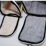 Warm Pet Bird Carrier Lightweight Parrot Cage Portable with Plush Sugar Glider Backpack Hamster Bag for Small Animals Accessorie