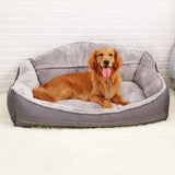 HOOPET Pet Sofa Dog Beds Soft Fleece Winter Thicken Warm Bed Sleeping Cat Bed House for small Medium Large Dogs