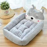 Cute Animal Shape Dog Beds for Large Small Medium Dogs Bed for Big Dogs Accessories for Large Dogs House Kennel Sofa Anti-stress