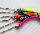 Let's Pet Colorful Parrot Bird Leash Outdoor Adjustable Harness Training Rope Flying Cross Band Bird Toys