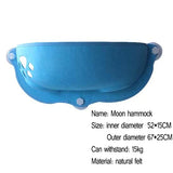 SHUANGMAO Pet Cat Hammock Beds Sunny Window Lounger Suction Hammocks Cats House shelf Comfortable Warm Ferret Pet Bed Supplies