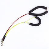 Dog Grooming Loop Dual No-Sit Haunch Holder Cat Grooming Stainless Steel Wire Rope Restraint Noose for Pet Grooming Table Arm