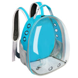 Portable Cat Carrier Bag Breathable Pet Small Dog Cat Backpack Outdoor Travel Space Capsule Cage Transparent Space Pet Backpack