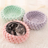 CAWAYI KENNEL Soft Pet House Dog Bed for Dogs Cats Small Animals Products Cama Perro Hondenmand Panier Chien Legowisko Dla Psa