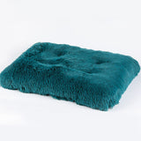 Long Plush Dog Bed Square Dog Mat Pet Cushion Blanket Soft Fleece Cat Cushion Puppy Chihuahua Sofa Mat Pad For Small Large Dogs