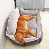 HOOPET Pet Sofa Dog Beds Soft Fleece Winter Thicken Warm Bed Sleeping Cat Bed House for small Medium Large Dogs