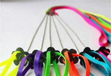 Let's Pet Colorful Parrot Bird Leash Outdoor Adjustable Harness Training Rope Flying Cross Band Bird Toys