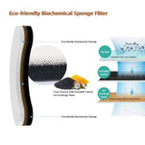 DownyPaws 4/8/12PCS Cat Water Fountain Replacement Filters for WF050/WF060 Activated Carbon Filter for Pet Auto Drinking Feeder