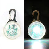 Pet Dog LED Collar Pendant Night Anti-Lost Keyring Avoid Car Accident Safety Pendant Cats Supplies Glowing Pet Accessories
