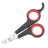 1Pc Bird Nail Clipper Pet Bird Nail Scissors Pet Claw Nail Clippers Small Animals Grooming Tool Bird Supplies Black + Red