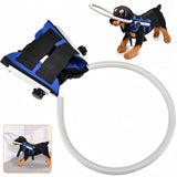 Dogs Protective Vest Ring Blind Dog Halo Blind Pet Anti-collision Collar Adjustable Face Head Protective Guide Dog Accessories