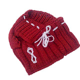 Winter Dog Cap Christmas Pet Hats Dog Accessories Woolen Puppy Hat With Ball Headwear for Small Dogs French Bulldog Pet Products