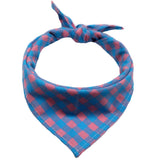 1pcs Dog scarf Plaid Style Puppy Cat Dog Bandana/Bibs Cotton Washable Bandana Dog Accessories for Small Dog Grooming Products
