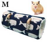 Hamster Cage Ferret Tunnel Hammock For Rat Warm Hamster Tube Toy Hanging Bed Cage For Hamster Rabbit Guinea Pig Small Animals