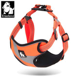 Truelove Adjustable Easy on Dog Pet Harness Outdoor Adventure Reflective Dog Halter Protective Nylon Walking Dog Harness Vest