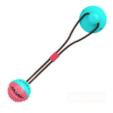 Silicon Pet Dog Toys Suction Cup Tug Dogs Chewing Push Ball Toy Pet Tooth Cleaning Dog Toothbrush for Puppy large Dog Biting Toy
