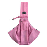 Small Dog Cat Slings Carrier Bag Travel Tote Soft Comfortable Hands-free Pouch Handbag with Cell Phone Pocket Pet Products