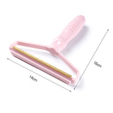 Pet Hair Remover Brush Portable Lint Remover Hair Brush Fuzz Fabric Shaver Brush Dog Grooming Tool Wooden Cat Brush Dog Supplies