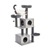 Cat's Tree Tower Condo Scratcher Home Furniture Pets House Hammock Cats Climbing Furniture Pets House Hammock Cat's Tree Tower