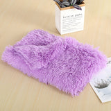 Fluffy Plush Dog Blanket Pet Sleeping Mat Cushion Mattress Extra Soft Warm Pet Throw Blankets for Small Medium Large Dogs &amp; Cats