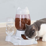&amp;2.2L Pet Automatic Feeder Dog Cat Drinking Bowl For Dogs Water Drinking Feeder Cat Feeding Large Capacity Dispenser Pet Cat Dog