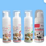 100ml Shower Gel Deodorant Hamster Dry Clean Foam Guinea Pig Chinchilla Rabbit Bathing Shampoo For Small Animals No Rinse