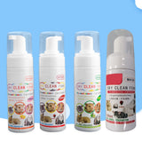 100ml Shower Gel Deodorant Hamster Dry Clean Foam Guinea Pig Chinchilla Rabbit Bathing Shampoo For Small Animals No Rinse