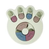 Dog educational toy slow feeder interactive increase puppy IQ food dispenser slow eating non-slip bowl pet dog training toy bowl