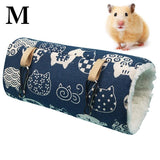 Hamster Cage Ferret Tunnel Hammock For Rat Warm Hamster Tube Toy Hanging Bed Cage For Hamster Rabbit Guinea Pig Small Animals