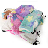 Pet Sugar Glider Hamster Double-layer Hammock Thicken Plush Hanging Squirrel Sleeping Bag Mat