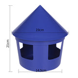1Pc Bird Feeder Hanging Cage Bowls Feeding Food Dispenser Health Sandbox For Birds Pigeon Parrot 3 Colors Pet Supplies