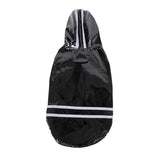 Pet Small Dog Raincoat PU Reflective Waterproof Clothes Hooded Jumpsuit Rainwear for Small Medium Dogs Teddy Chihuahua