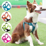Truelove Adjustable Easy on Dog Pet Harness Outdoor Adventure Reflective Dog Halter Protective Nylon Walking Dog Harness Vest