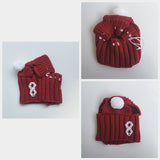 Winter Dog Cap Christmas Pet Hats Dog Accessories Woolen Puppy Hat With Ball Headwear for Small Dogs French Bulldog Pet Products