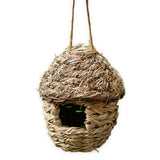 11 Styles Birds Nest Bird Cage Natural Grass Egg Cage Bird House Outdoor Decorative Weaved Hanging Parrot Nest Houses