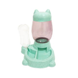 7 STY Pet Cat Bowl for Dog Food Automatic Feeder Bowls 2 L Dogs Feeding Drinking Fountain 600ml Waterer Kitten Slow Feeder Puppy