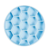 Silicone Slow Feeder Dog Bowls Silicone Slow Feeder Dog Bowl With Hexagonal Honeycomb Dog Food Bowls Dog Plates For