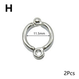 2Pcs Pet Birds Training Leash Rings Clip Parrot Flying Accessory Pigeon Leg Ring Bird Supplies Opening Foot Ring Accessories