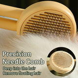 Fried Egg Cat Hair Removal Comb Cat Brush Grooming Tool Needle Combs Dog Hair Comb Trimmer Cats Hair Cleaning Dematting Brush