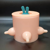 Kitten Puppy Milk Feeder 5 Teats Silicone Simulation Milking Feeder Nursing Station Small Animals Drink Food Dispenser Supplies