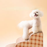 CAWAYI KENNEL PP Cotton Dog Sofa Stairs Pet 2/3/4 Steps Stairs for Small Dogs Cats Ramp Ladder Anti-slip Bed Stairs Pet Supplies