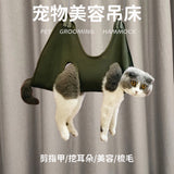 Pet Grooming Hammock Cat and Dog Nail Trimming Small and Medium Sized Dog and Cat Grooming Hammock Pet Supplies
