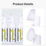 Cleaning Paws Allergy Dogs Waterless Paw Shampoo Foam with Soft Silicone Brush Head Paw Foam Cleaner Pet Cat Foot Cleaning Tool