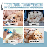Waterless Cat Shampoo No Rinse Dogs Cats Cleaning Mousse Pet Grooming Supplies for Bathless Cleaning Odor Eliminator
