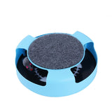 Rotating Cat Turntable Puzzle Play Board Funny Puppy Treat Toy Shadowless Mouse Pet Supplies Scratcher Accessories Products